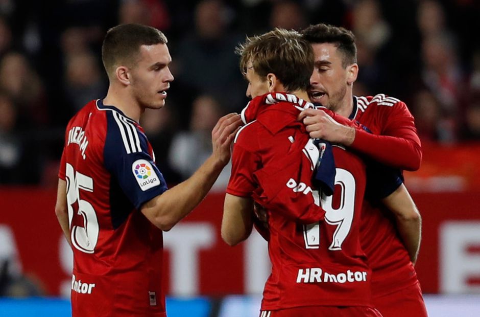 Các cầu thủ Osasuna đang dần lấy lại tinh thần chiến đấu để đua Top 6 chung cuộc tại La Liga mùa này 