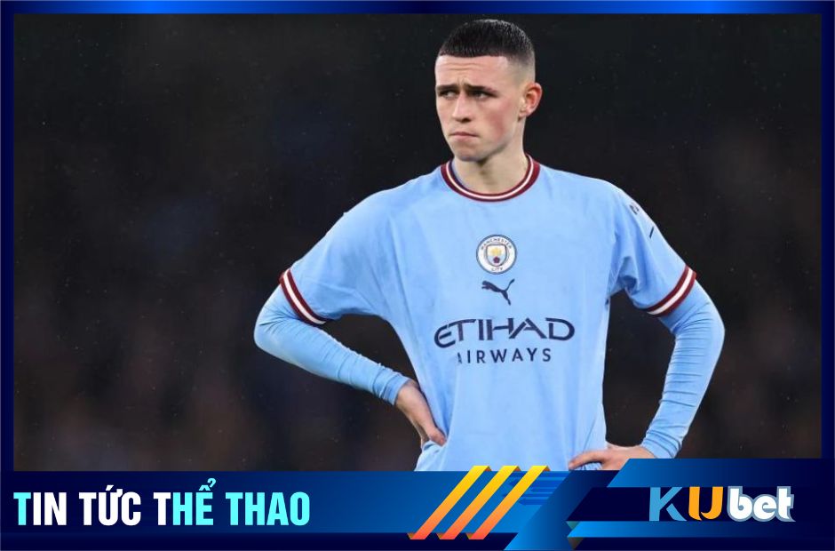 Phil Foden đã quay trở lại sau ca phẫu thuật mổ ruột thừa